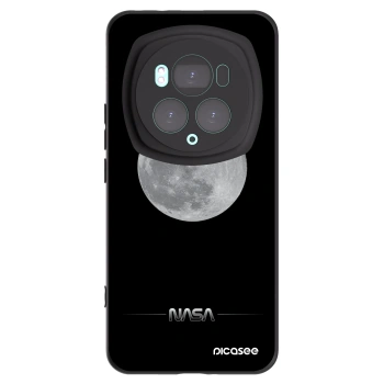 Picasee Honor Magic6 Pro Hülle - Schwarzes Silikon - Moon Minimal