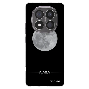 Picasee Xiaomi Redmi Note 14 Pro+ 5G Hülle - Transparentes Silikon - Moon Minimal