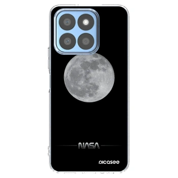 Picasee Honor X8c Hülle - Transparentes Silikon - Moon Minimal