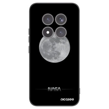 Picasee Xiaomi Redmi Note 15 Pro+ Hülle - Schwarzes Silikon - Moon Minimal