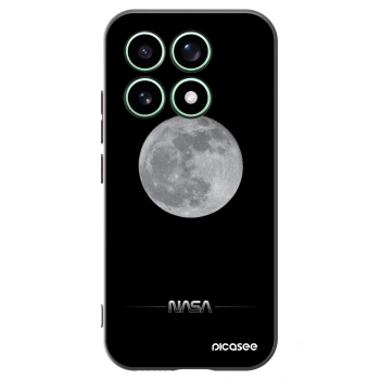 Picasee Xiaomi 17 Hülle - Schwarzes Silikon - Moon Minimal