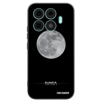 Picasee Xiaomi 17T Hülle - Schwarzes Silikon - Moon Minimal
