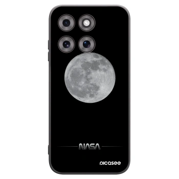 Picasee Motorola Moto G77 Hülle - Schwarzes Silikon - Moon Minimal