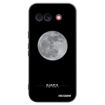 Picasee Google Pixel 10a Hülle - Schwarzes Silikon - Moon Minimal