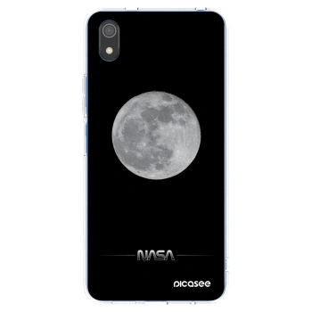 Picasee Xiaomi Redmi 7A Hülle - Transparentes Silikon - Moon Minimal
