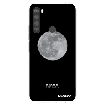 Picasee Xiaomi Redmi Note 8 Hülle - Transparentes Silikon - Moon Minimal