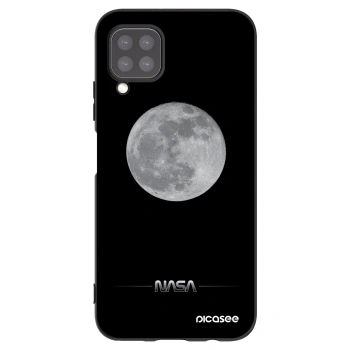 Picasee Huawei P40 Lite Hülle - Schwarzes Silikon - Moon Minimal