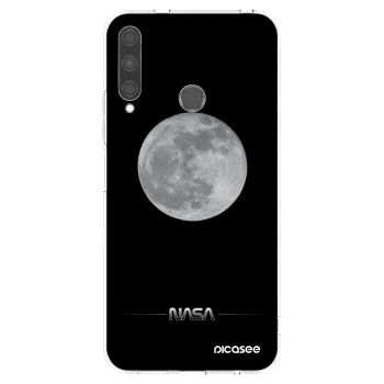 Picasee Huawei P40 Lite E Hülle - Transparentes Silikon - Moon Minimal