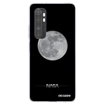 Picasee Xiaomi Mi Note 10 Lite Hülle - Transparentes Silikon - Moon Minimal