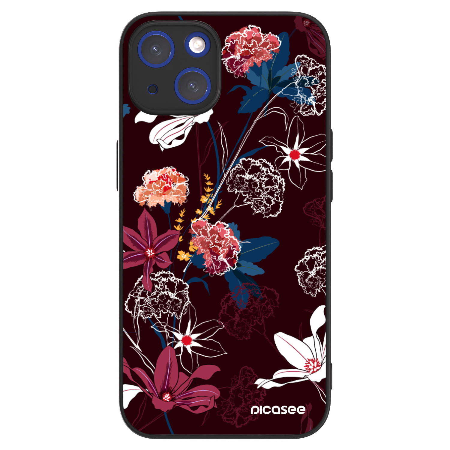 Picasee ULTIMATE CASE MagSafe für Apple iPhone 14 - Dark Meadow