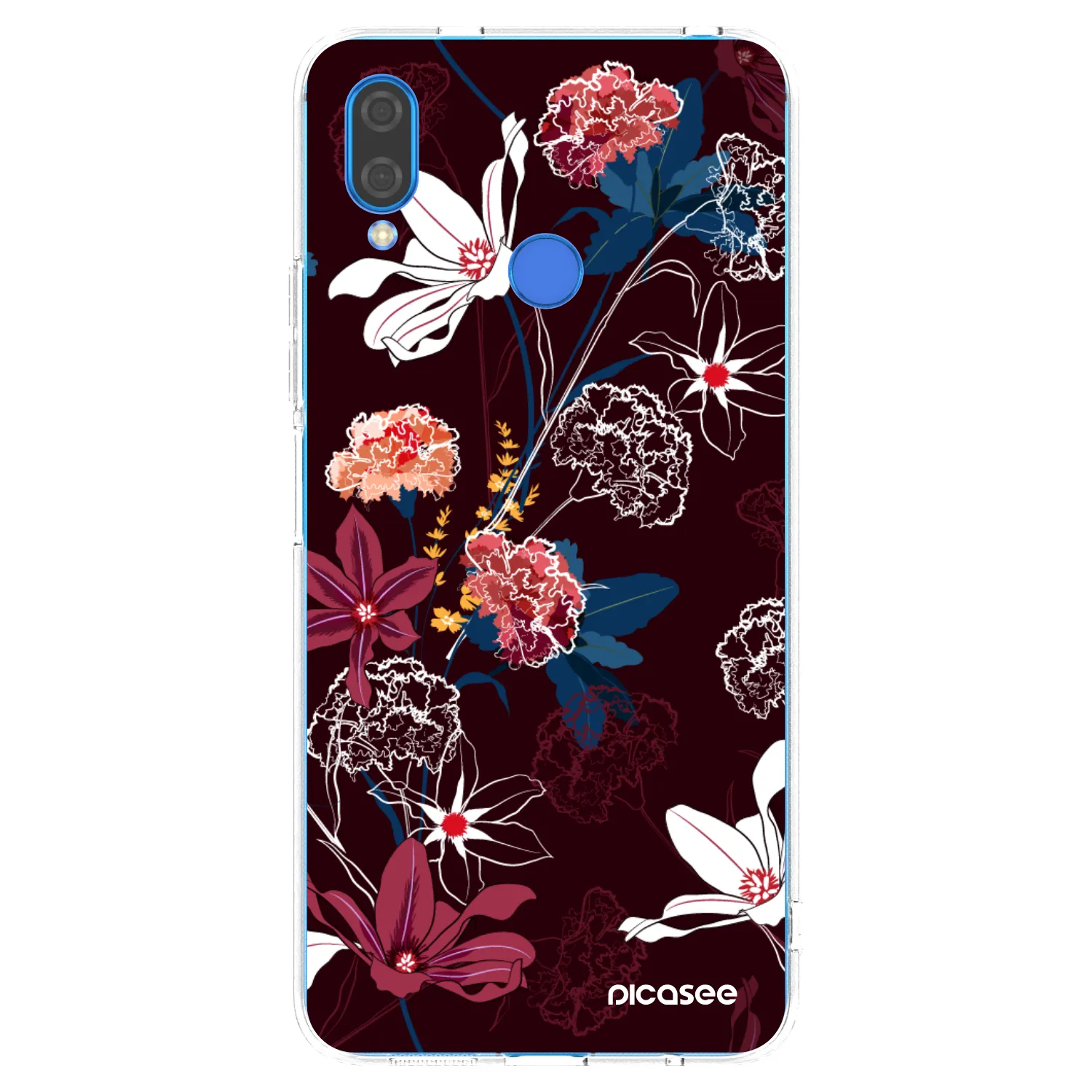 Picasee Huawei Nova 3 Hülle - Transparentes Silikon - Dark Meadow