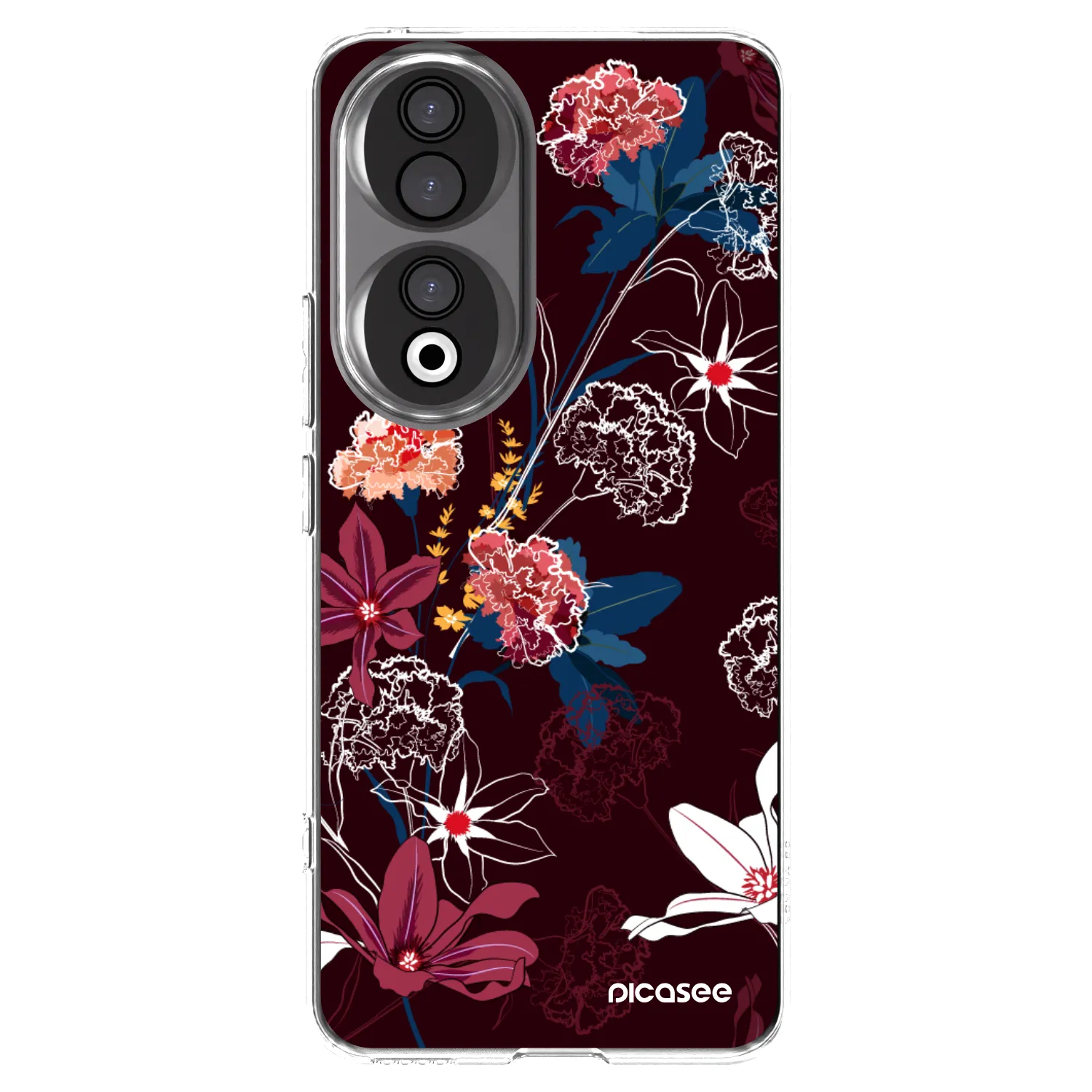 Picasee Honor 90 5G Hülle - Transparentes Silikon - Dark Meadow