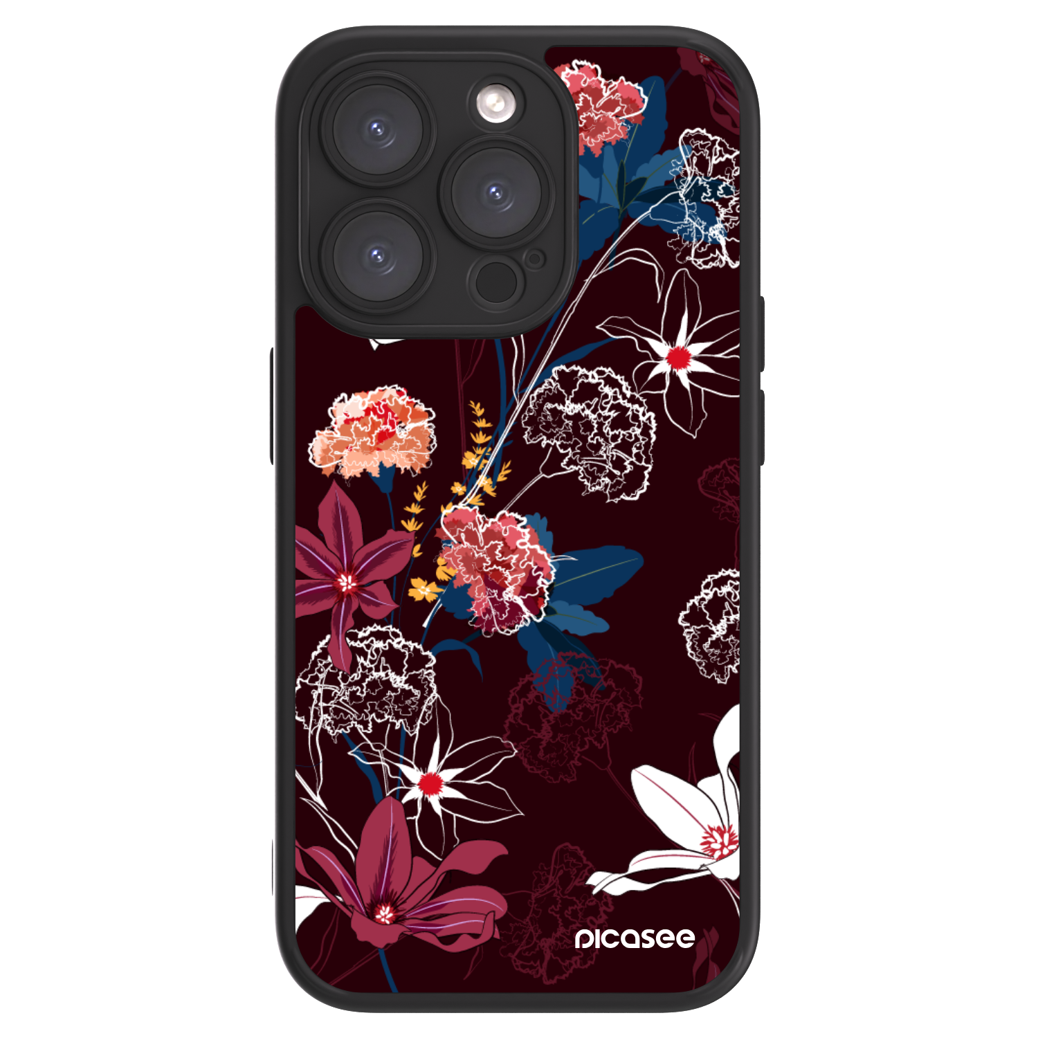 Picasee ULTIMATE CASE MagSafe für Apple iPhone 15 Pro - Dark Meadow