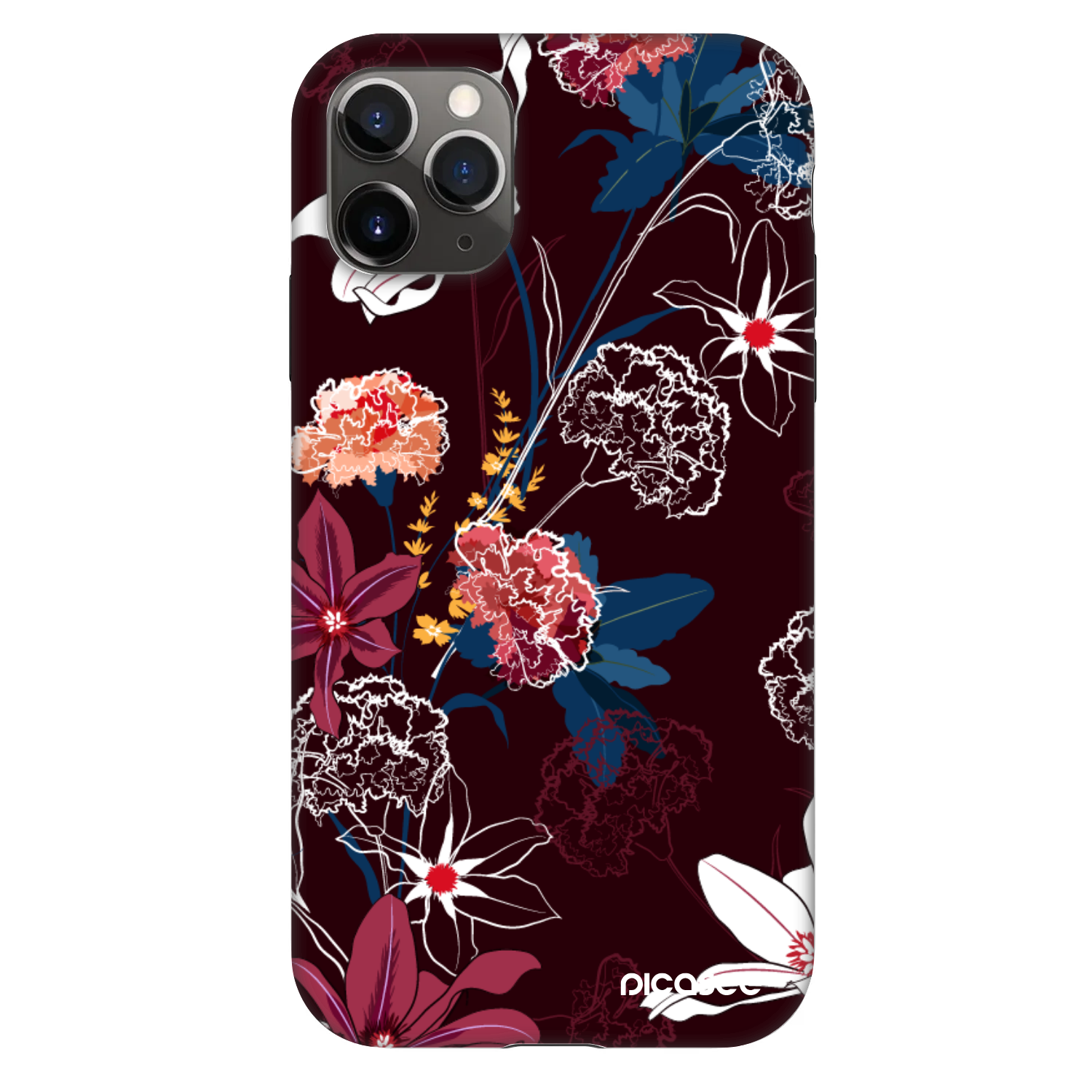 Picasee Fashion Case für Apple iPhone 11 Pro - Dark Meadow