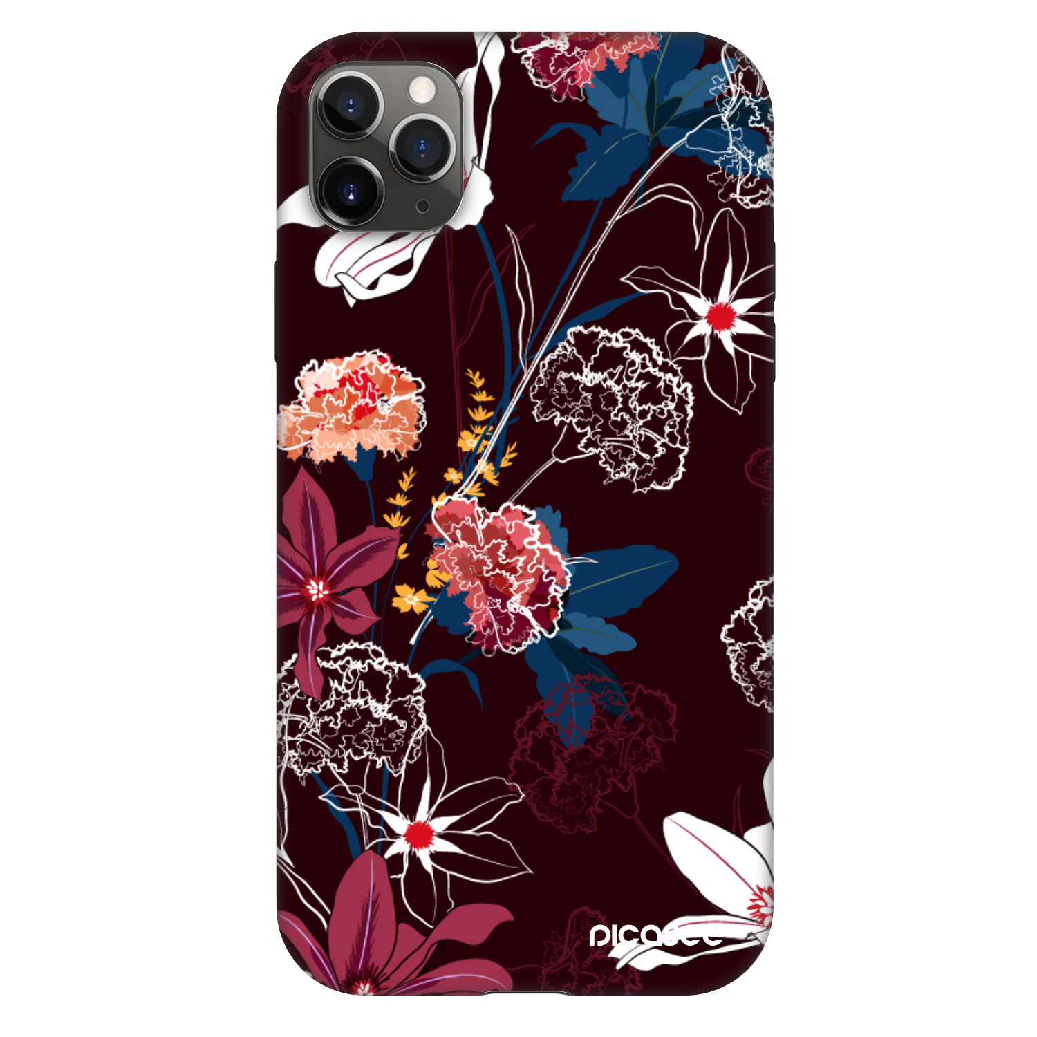 Picasee Fashion Case für Apple iPhone 11 Pro Max - Dark Meadow