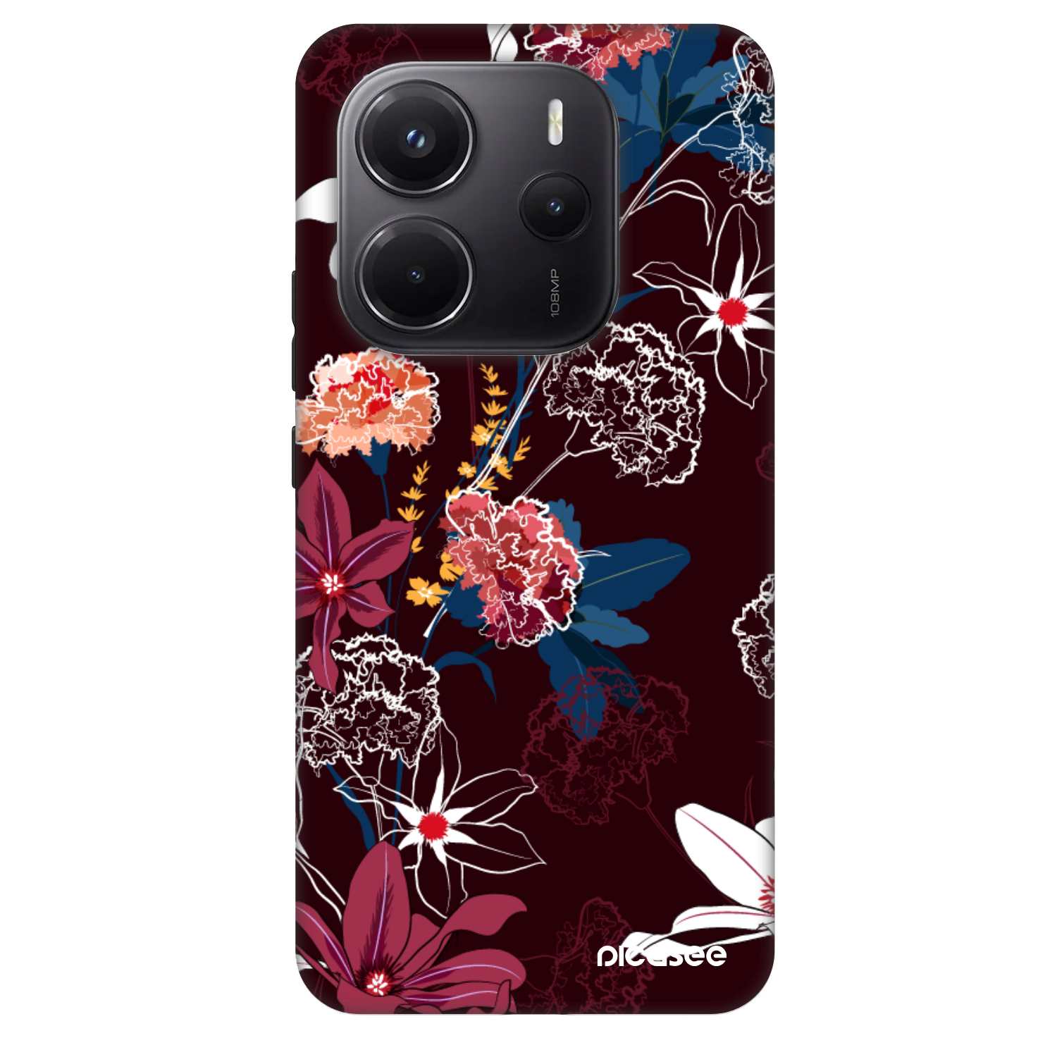 Picasee Fashion Case für Xiaomi Redmi Note 14 5G - Dark Meadow