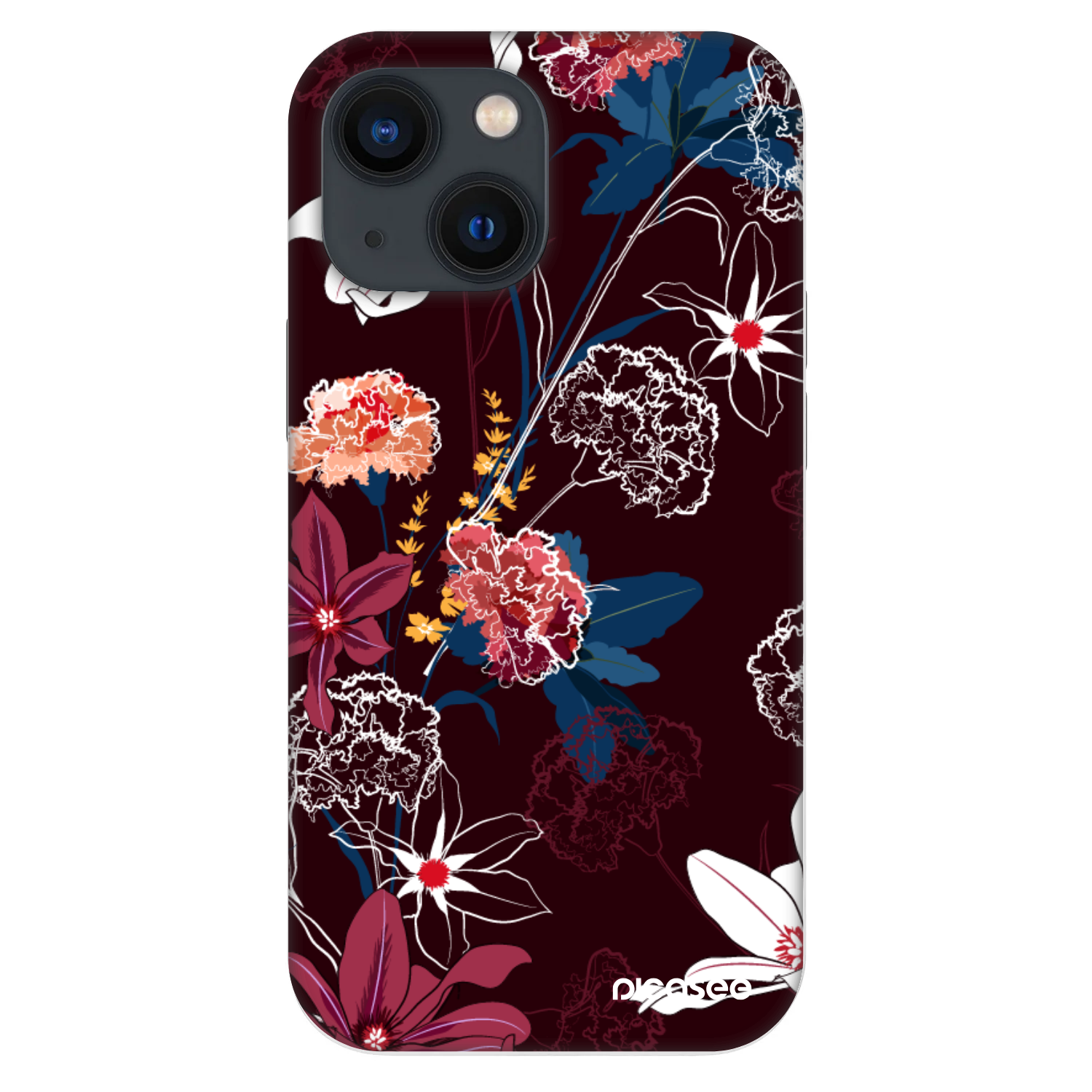 Picasee Fashion Case für Apple iPhone 13 mini - Dark Meadow
