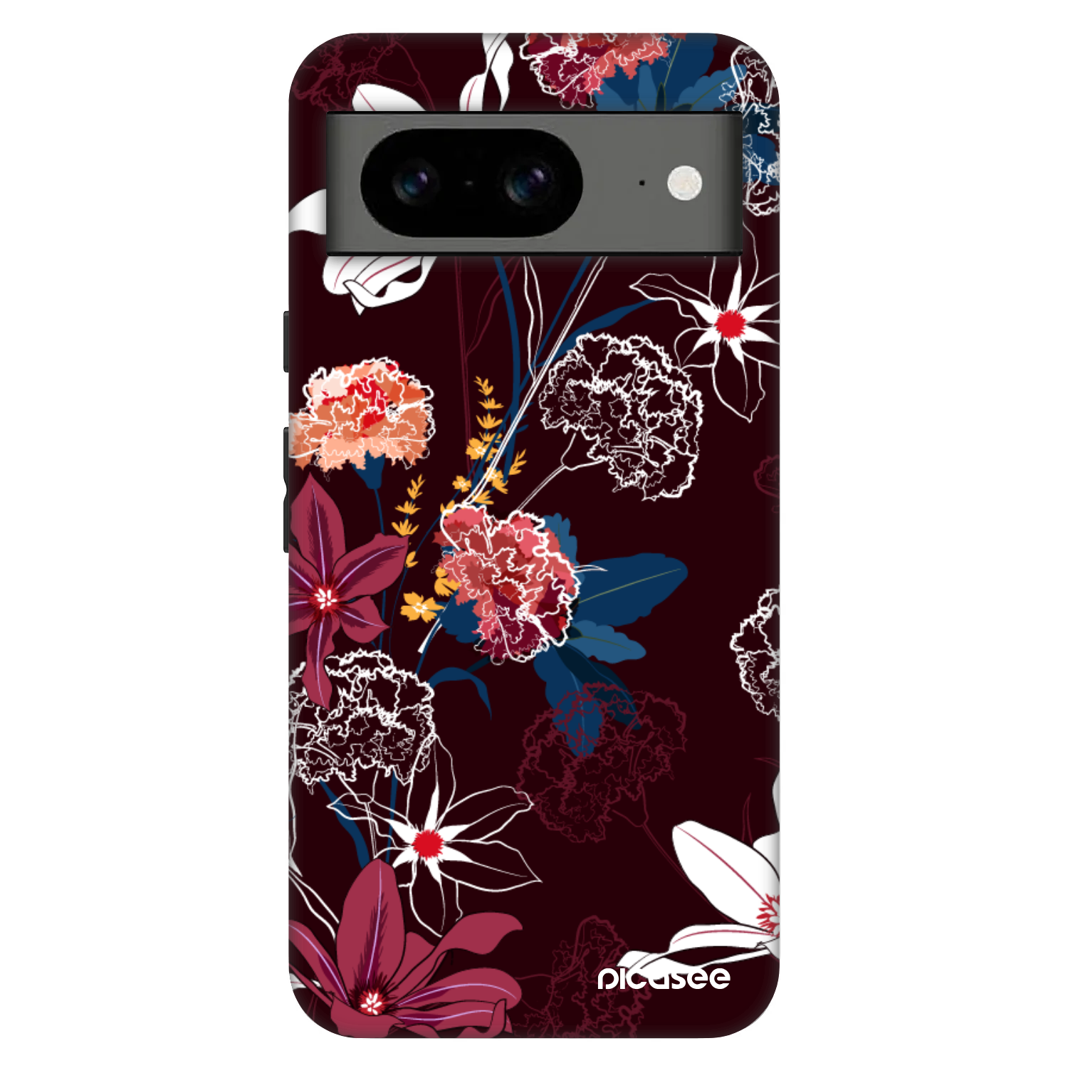 Picasee Fashion Case für Google Pixel 8 Pro - Dark Meadow