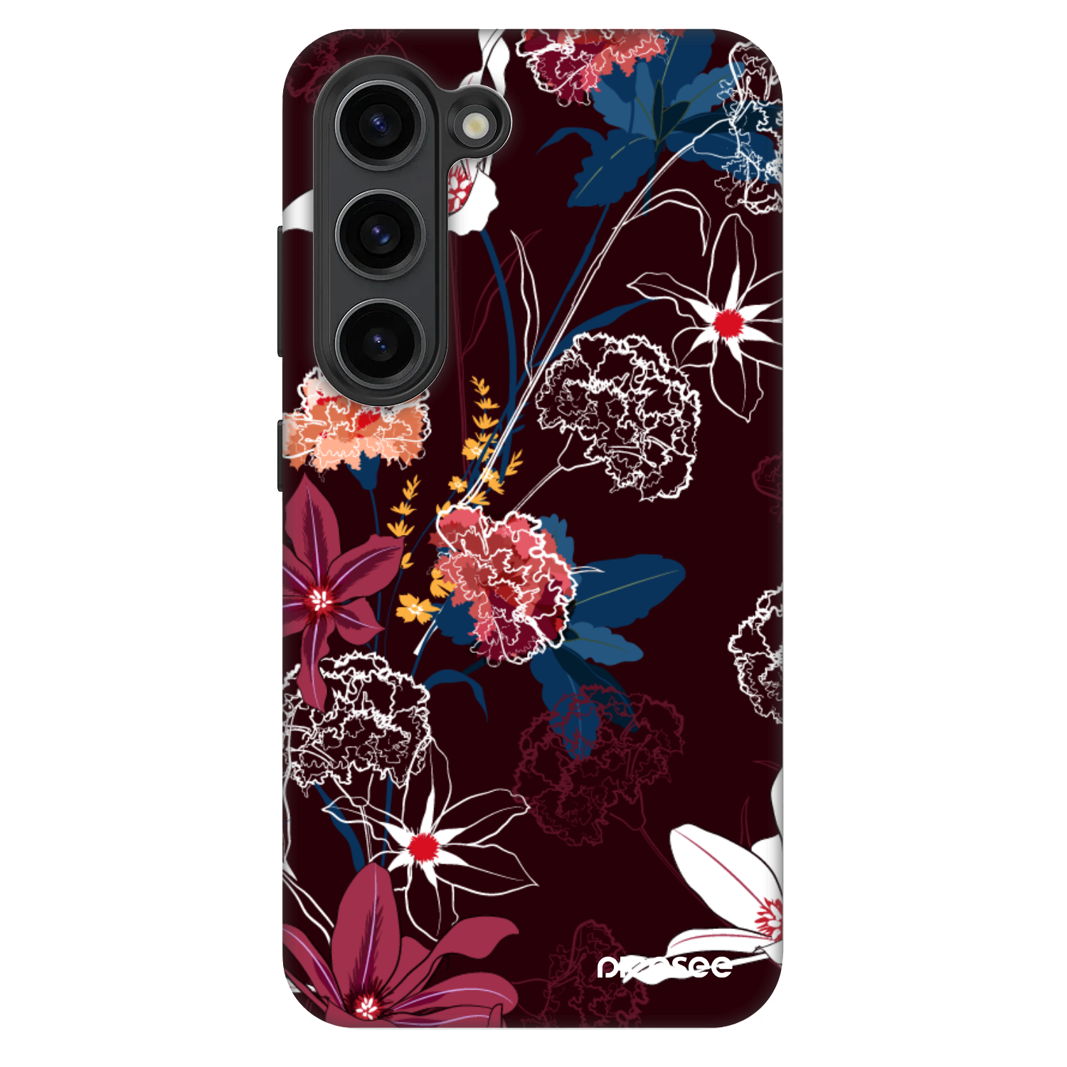 Picasee Fashion Case für Samsung Galaxy S23 5G - Dark Meadow