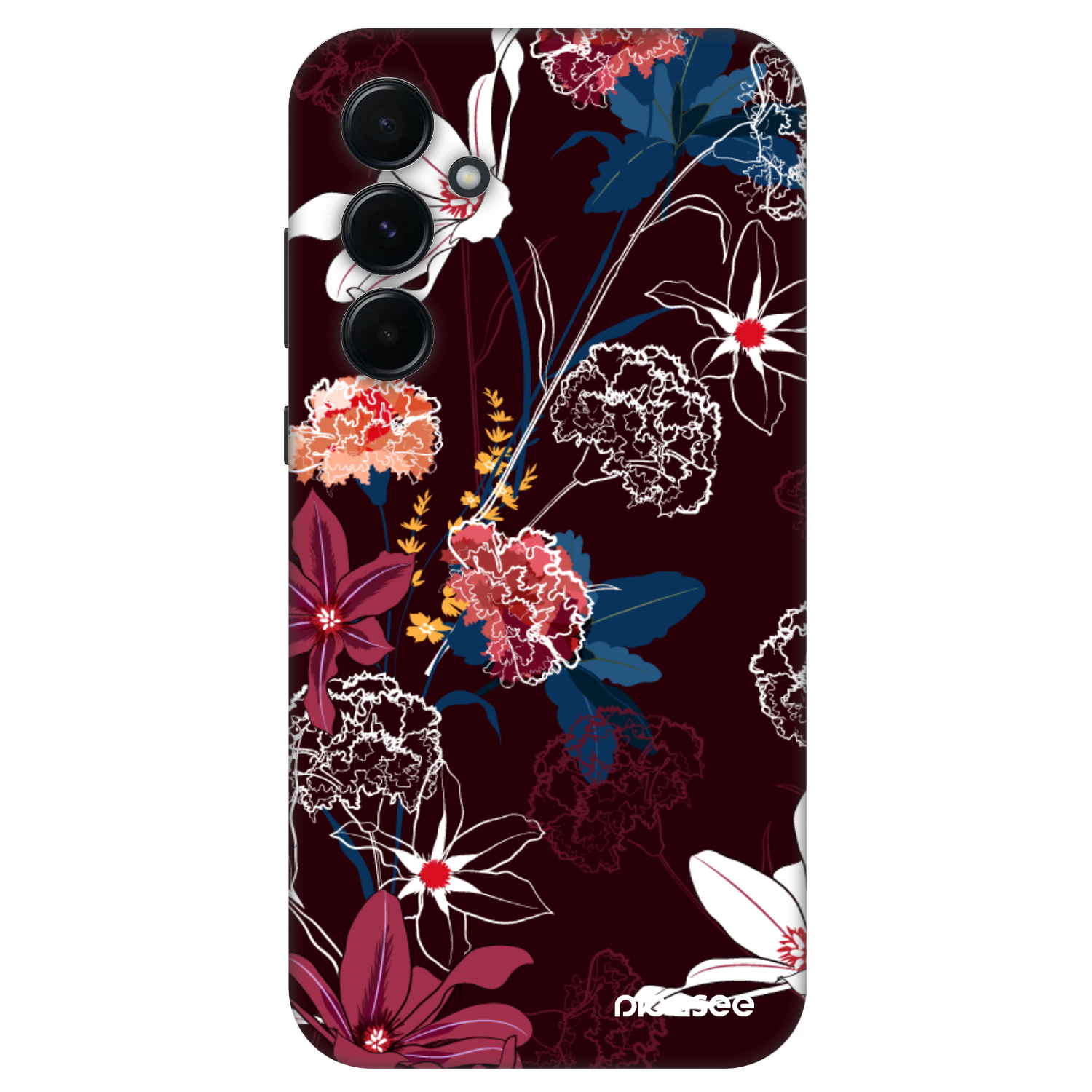 Picasee Fashion Case für Samsung Galaxy A55 5G A556B - Dark Meadow