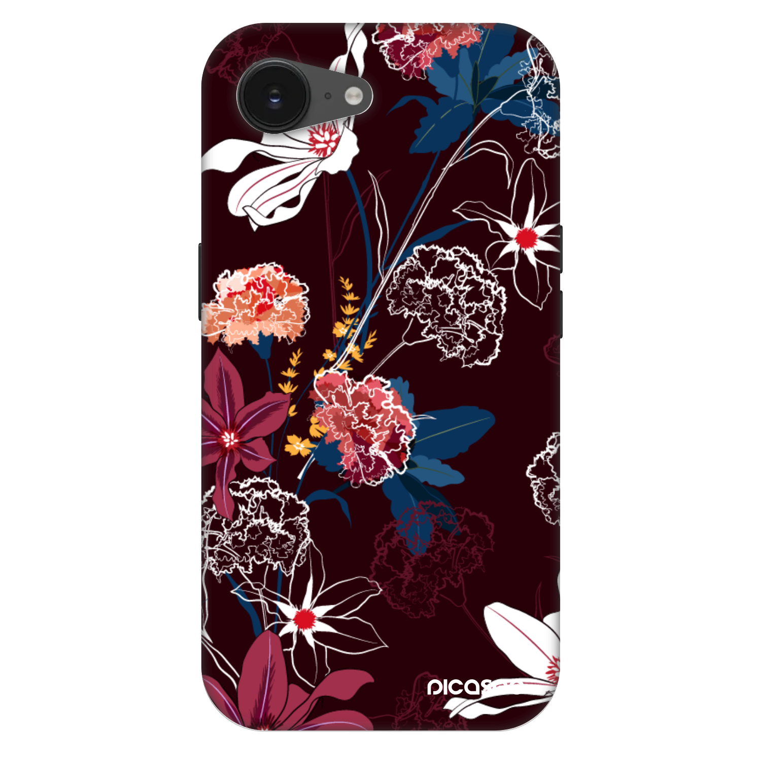 Picasee Fashion Case MagSafe für Apple iPhone 16e - Dark Meadow