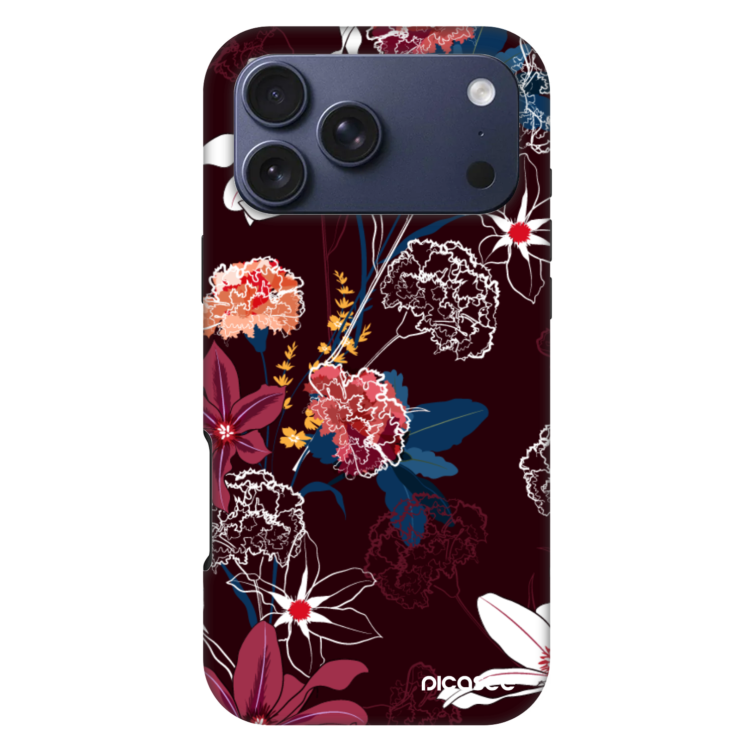 Picasee Fashion Case MagSafe für Apple iPhone 17 Pro Max - Dark Meadow