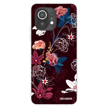 Picasee Xiaomi Mi 11 Hülle - Transparentes Silikon - Dark Meadow
