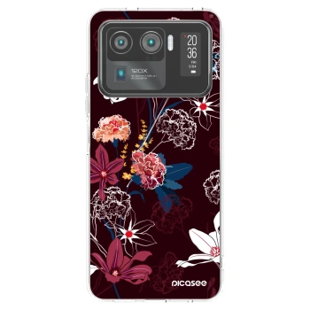Picasee Xiaomi Mi 11 Ultra Hülle - Transparentes Silikon - Dark Meadow
