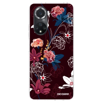 Picasee Huawei Nova 9 SE Hülle - Transparentes Silikon - Dark Meadow