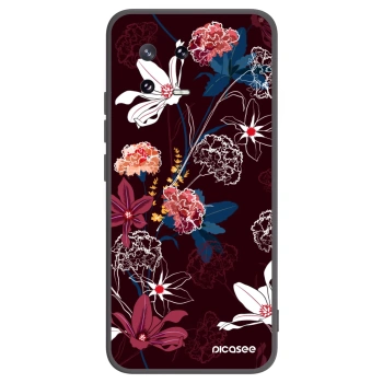Picasee Xiaomi 13 Pro Hülle - Schwarzes Silikon - Dark Meadow