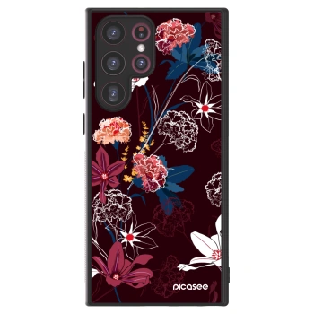 Picasee ULTIMATE CASE PowerShare für Samsung Galaxy S22 Ultra 5G - Dark Meadow
