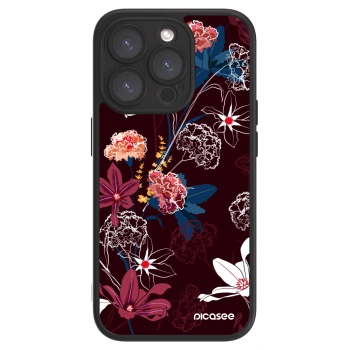 Picasee ULTIMATE CASE für Apple iPhone 15 Pro - Dark Meadow