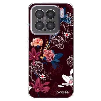 Picasee Xiaomi 15 Hülle - Transparentes Silikon - Dark Meadow