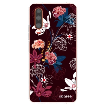 Picasee Huawei P30 Hülle - Transparentes Silikon - Dark Meadow