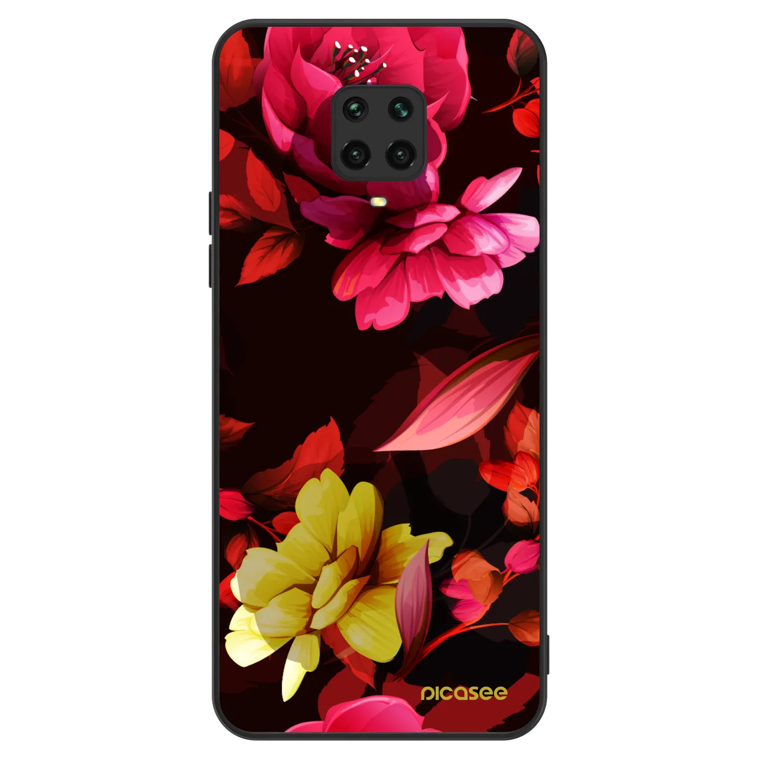 Picasee ULTIMATE CASE für Xiaomi Redmi Note 9 Pro - Dark Peonny