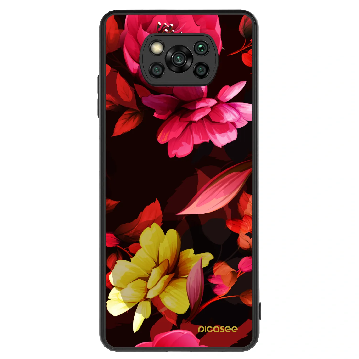 Picasee ULTIMATE CASE für Xiaomi Poco X3 - Dark Peonny