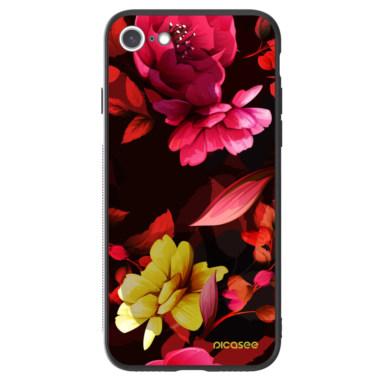 Picasee ULTIMATE CASE für Apple iPhone SE 2020 - Dark Peonny