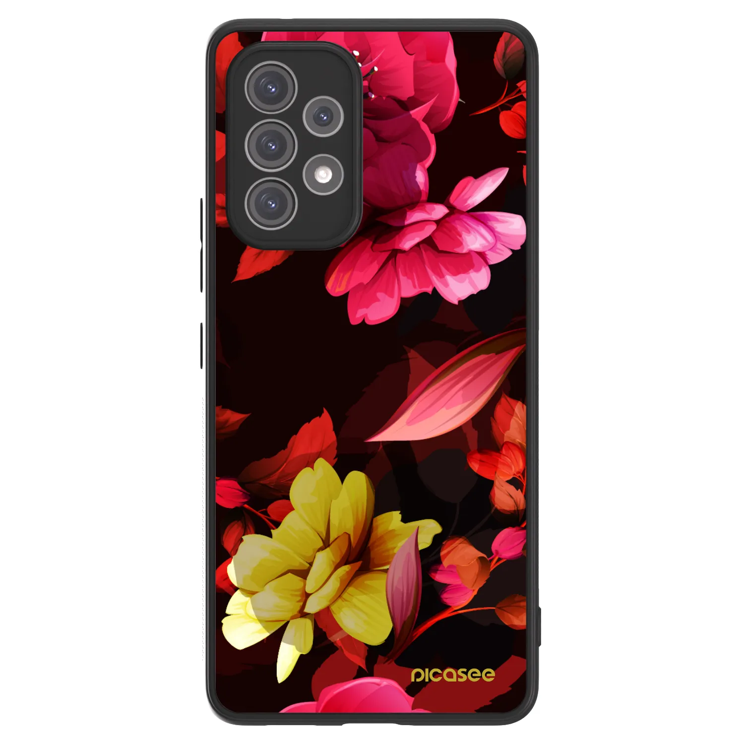 Picasee ULTIMATE CASE für Samsung Galaxy A52s 5G A528B - Dark Peonny