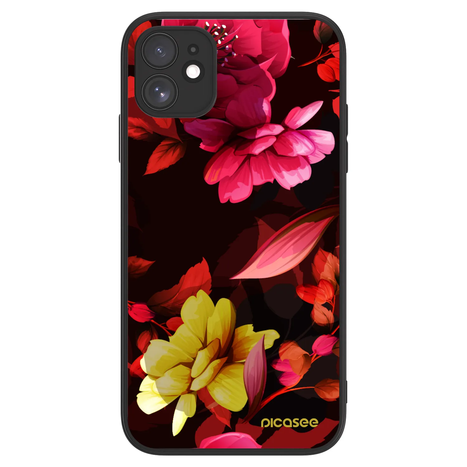 Picasee ULTIMATE CASE MagSafe für Apple iPhone 11 - Dark Peonny