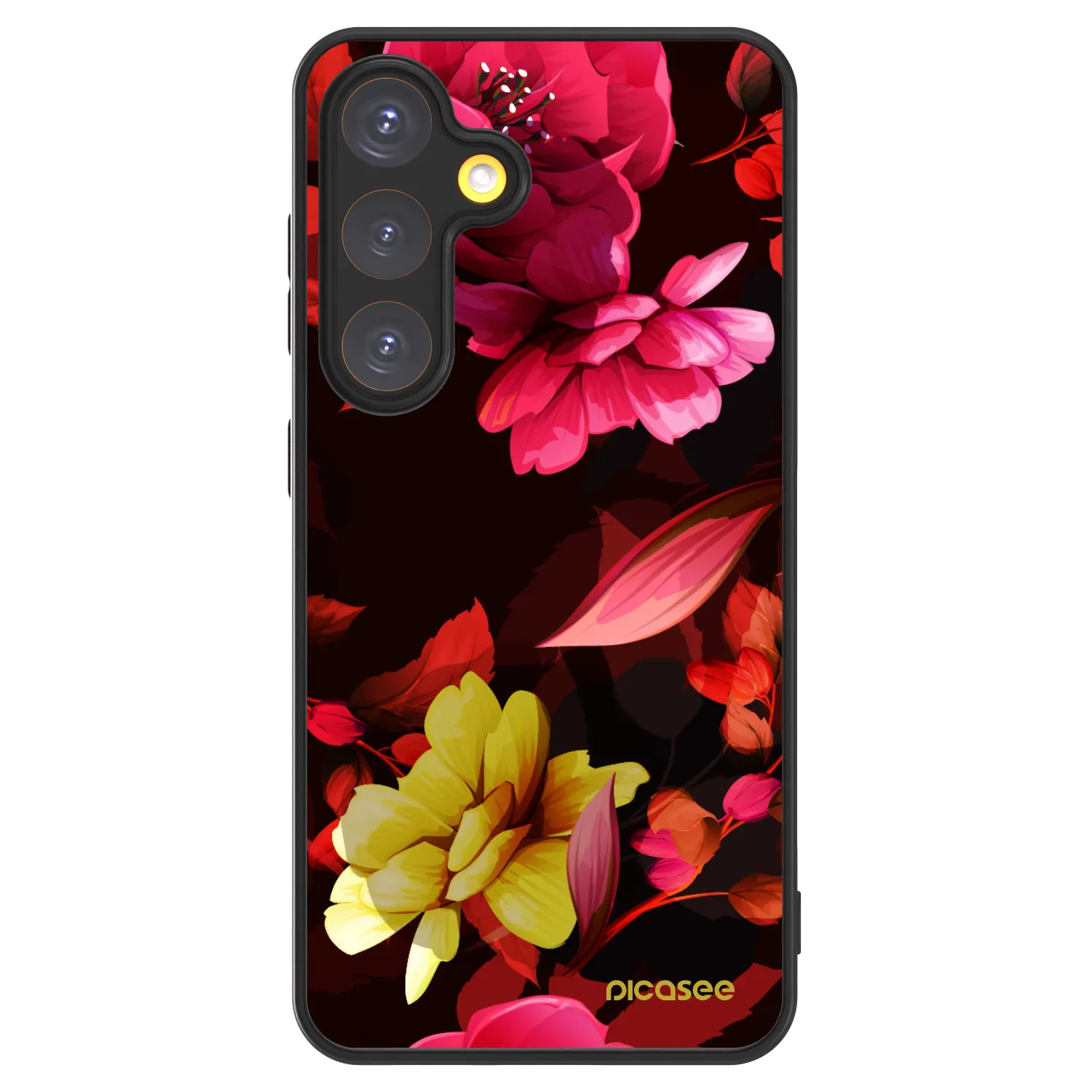 Picasee ULTIMATE CASE für Samsung Galaxy S24 S921B 5G - Dark Peonny