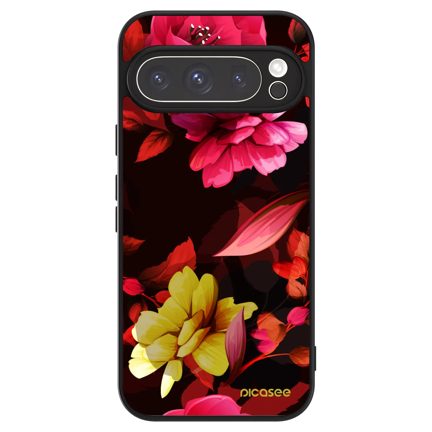 Picasee ULTIMATE CASE für Google Pixel 9 Pro - Dark Peonny