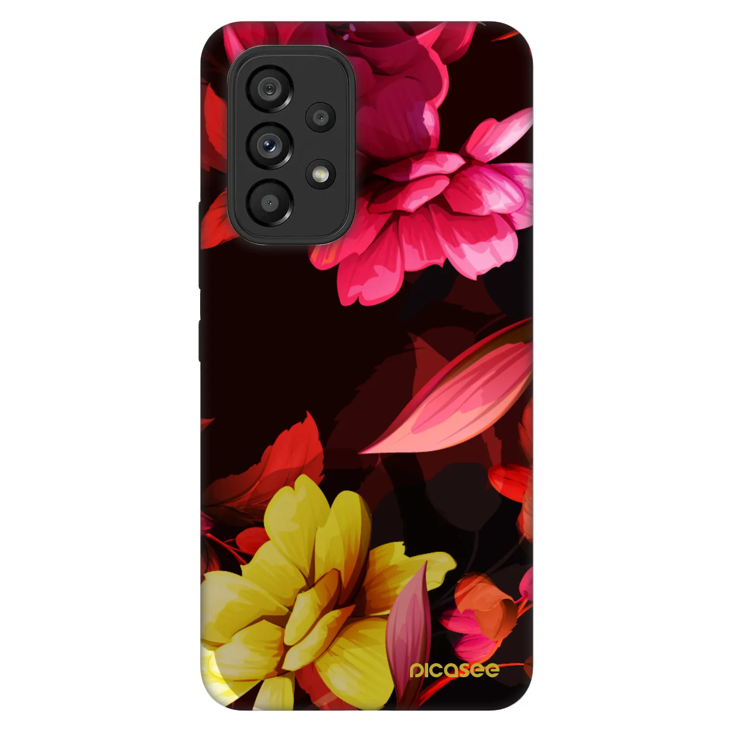 Picasee Fashion Case für Samsung Galaxy A53 5G A536 - Dark Peonny