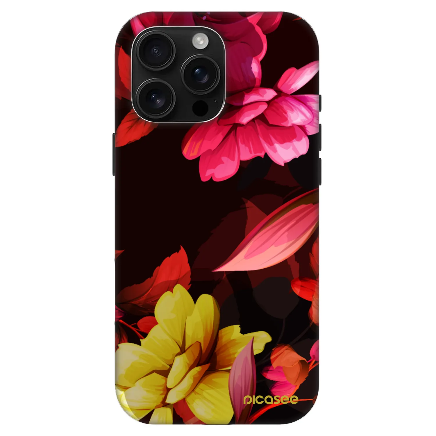 Picasee Fashion Case MagSafe für Apple iPhone 16 Pro Max - Dark Peonny