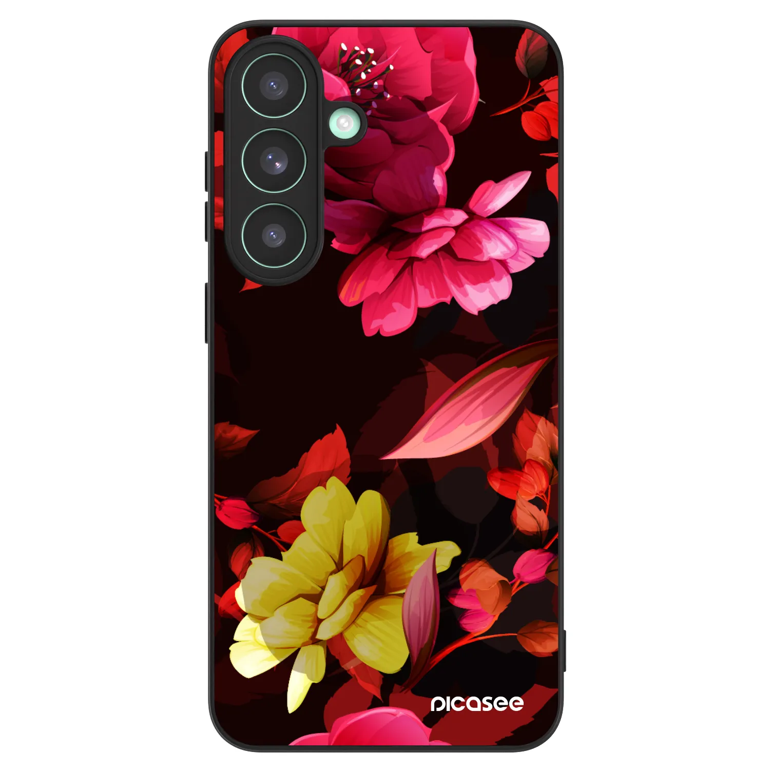 Picasee ULTIMATE CASE PowerShare für Samsung Galaxy S26 FE - Dark Peonny