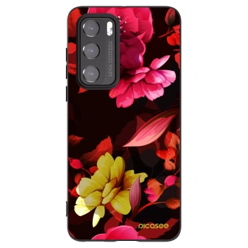 Hülle für Huawei P40 - Dark Peonny