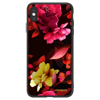 Picasee ULTIMATE CASE für Apple iPhone XS Max - Dark Peonny