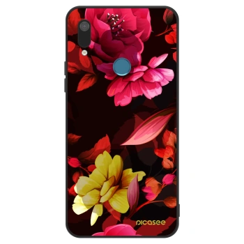 Hülle für Huawei Y7 2019 - Dark Peonny