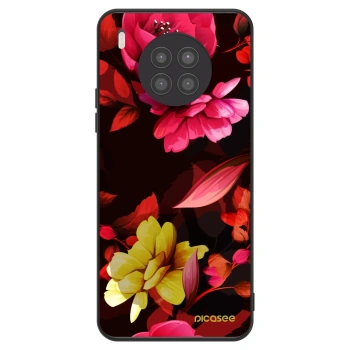 Hülle für Huawei Nova 8i - Dark Peonny