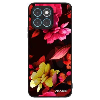 Hülle für Honor X8 4G - Dark Peonny
