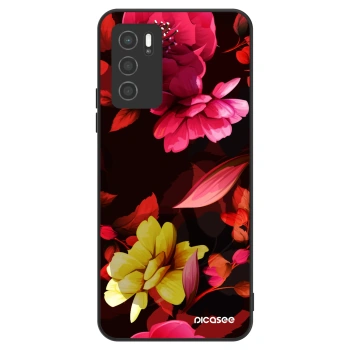 Hülle für OPPO A16s - Dark Peonny